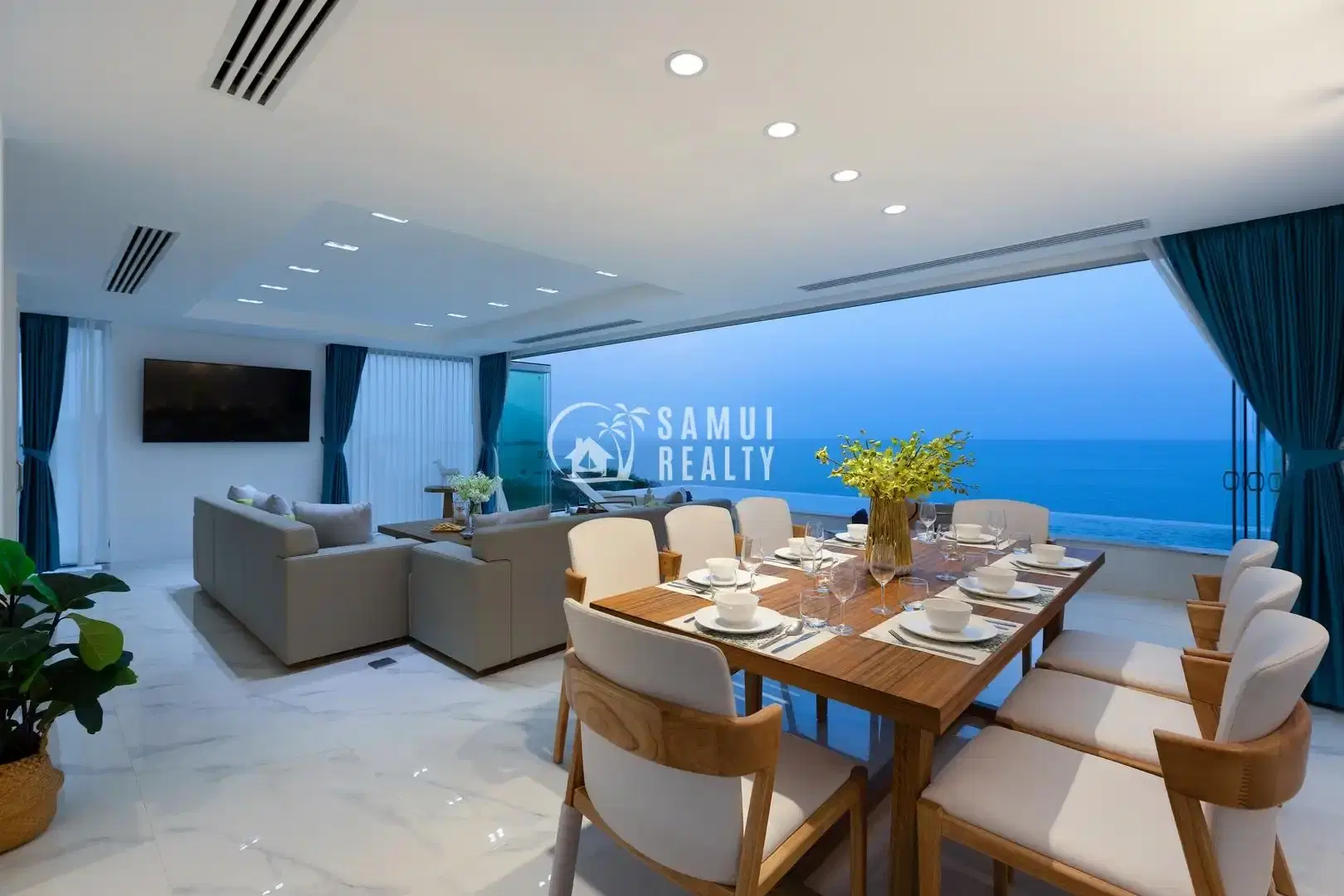Duplex 3BR Pool Villa with Sea View
