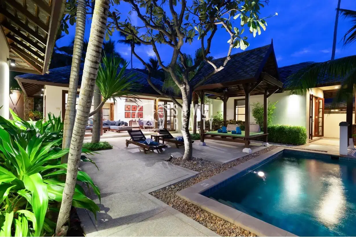 Superb 3BR Sea-View Villa Choeng Mon