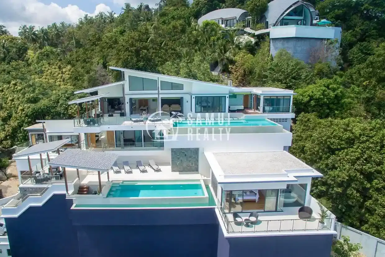 Stunning 8BR Sea View Villa Chaweng