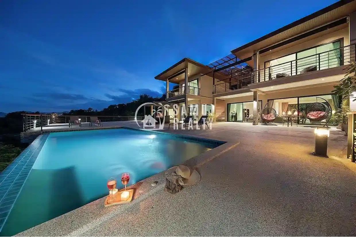 Stylish 4BR Villa for Rent Choeng Mon