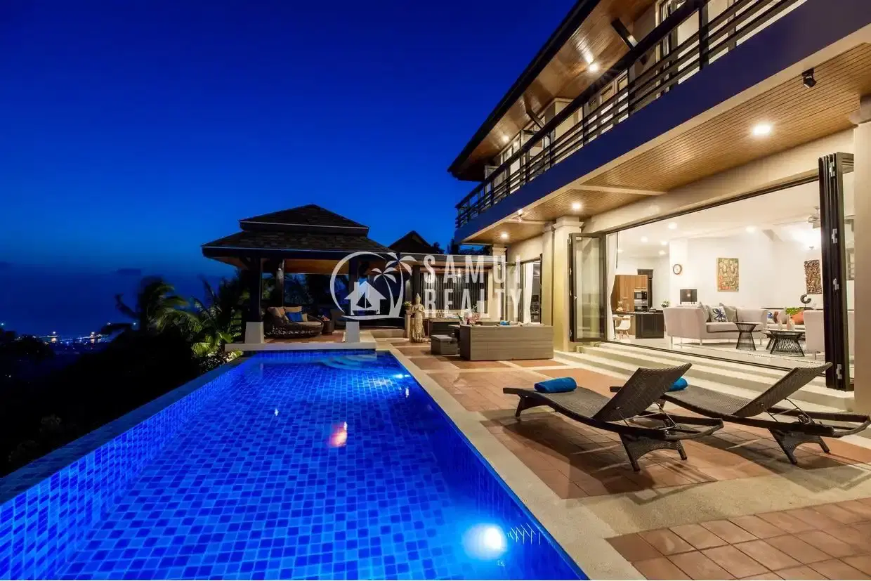 Sea View 4BR Villa for Rent Nathon