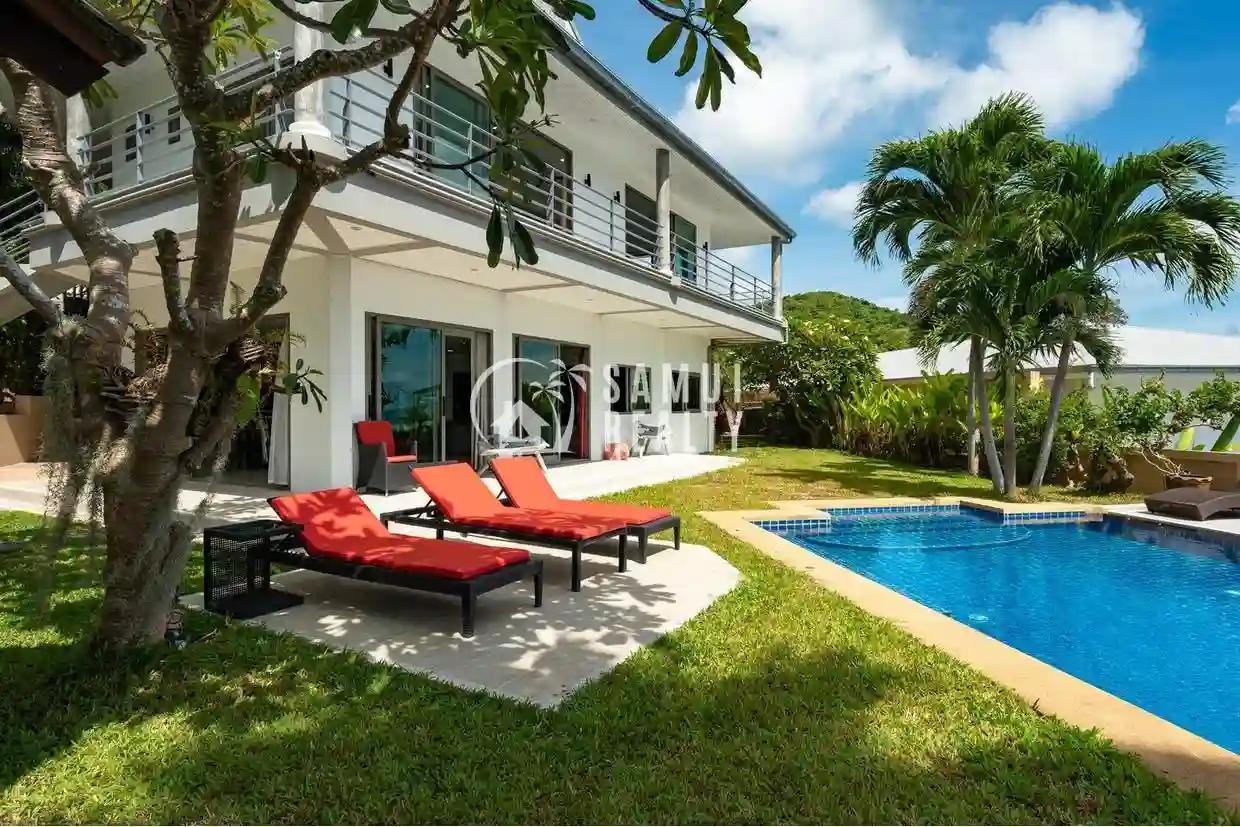 5BR Luxury Villa for Rent Bophut