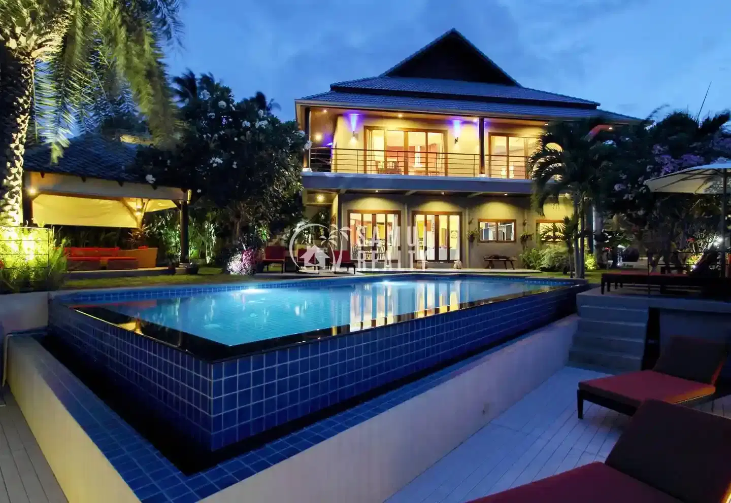 5BR Luxury Pool Villa for Rent Bophut
