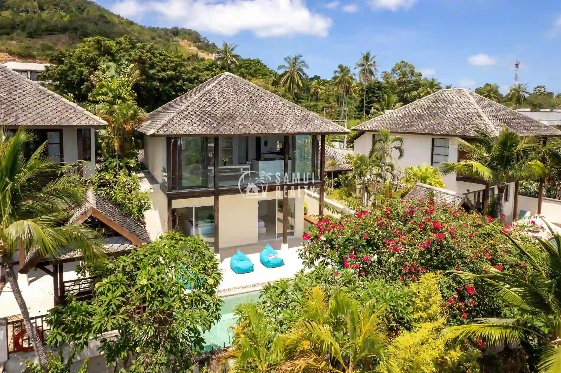 Stylish Sea View Thai Villa in Plai Choeng Mon: Your Koh Samui Retreat