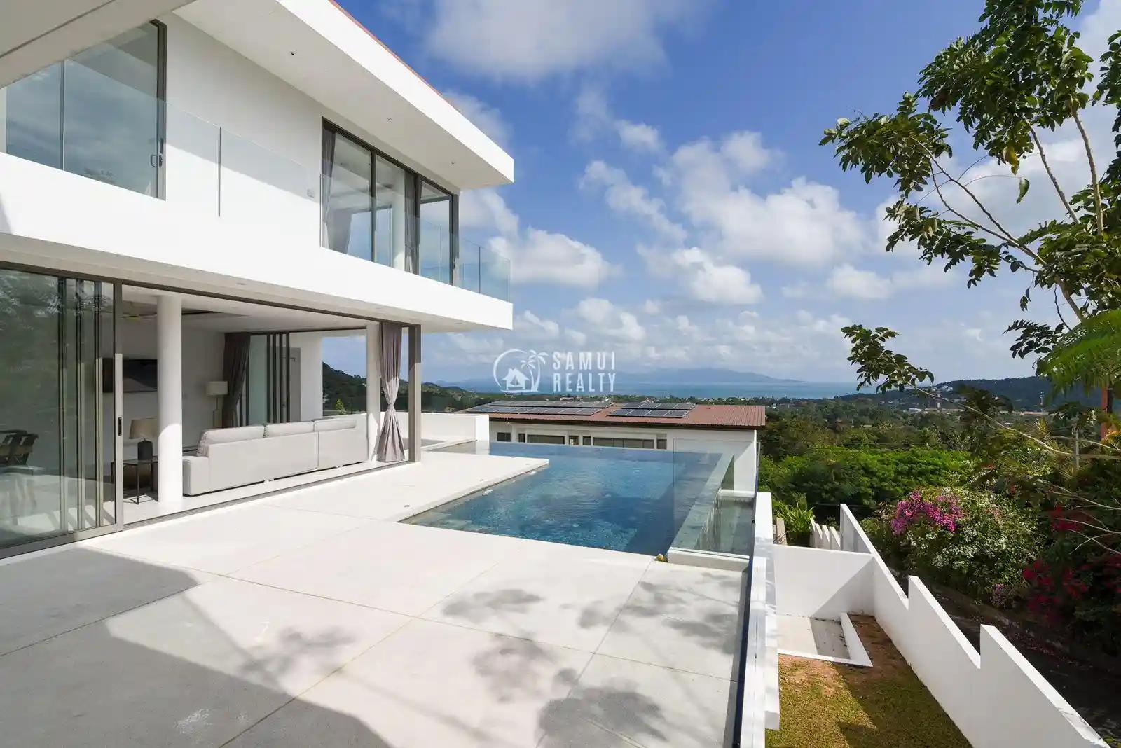 Great Value Sea View Thai Villa in Bophut, Koh Samui