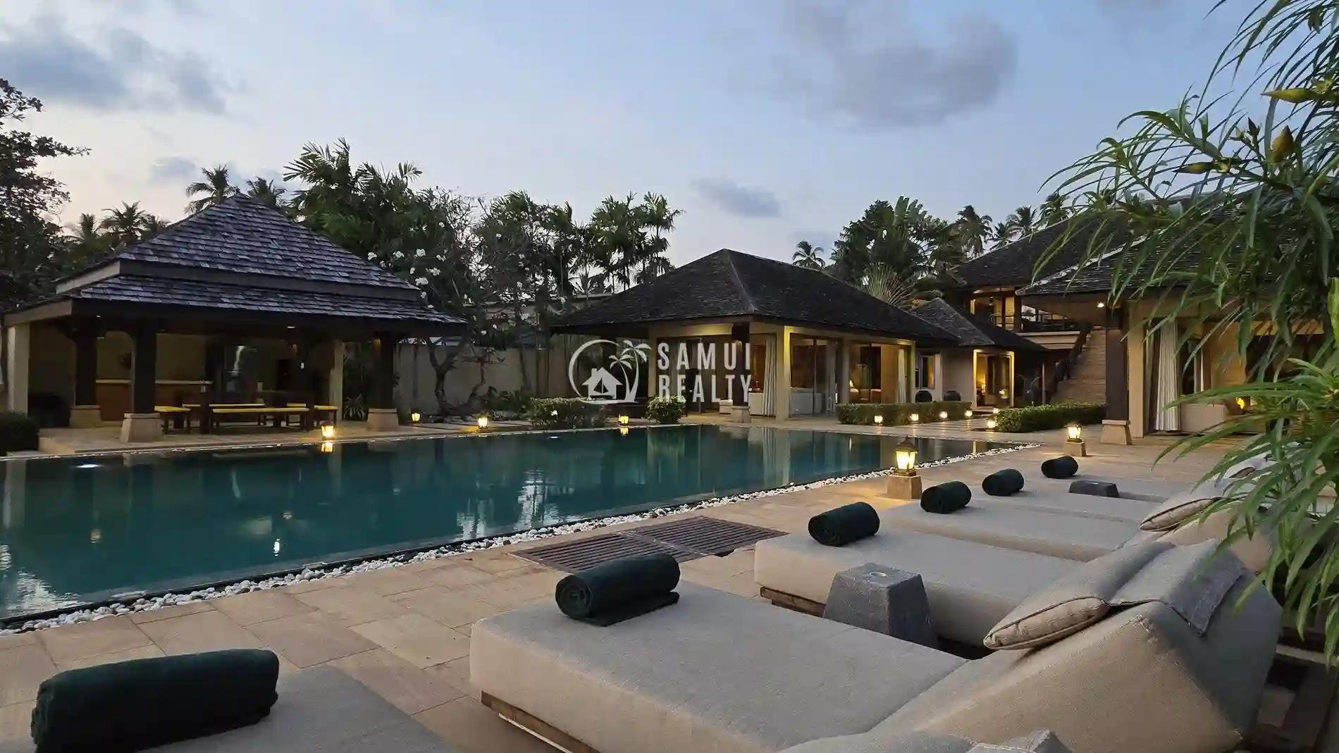 Beautiful 5-Bedroom Sea View Thai Villa in Thong Krut, Koh Samui